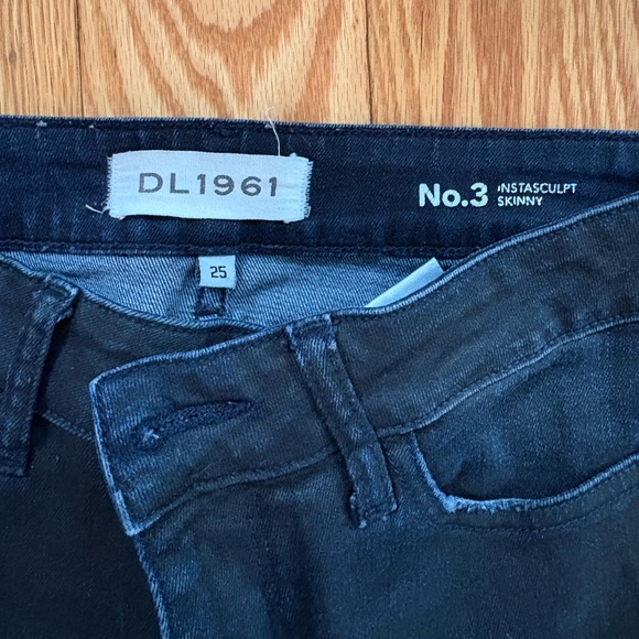 DL 1961 ultrasculpt skinny jeans size 25 - Picture 2 of 3